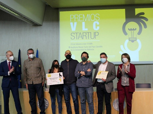 PMA (Porous Materials in Action) has received the Startup VLC award