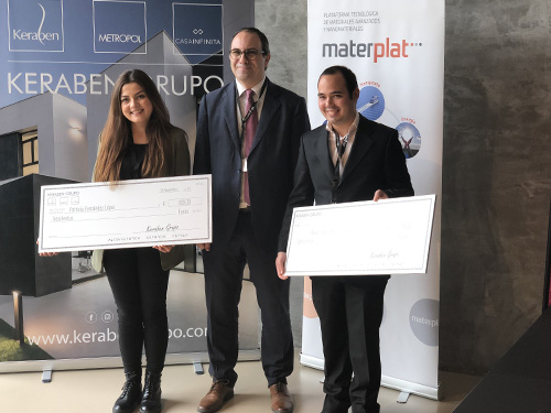 Álvaro Seijas Da Silva recibe el primer premio MATERPLAT de Jóvenes Innovadore...