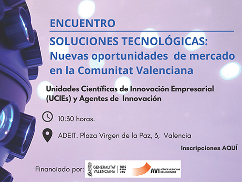 El ICMol participa en el encuentro de Soluciones Tecnológicas apoyado por la AV...