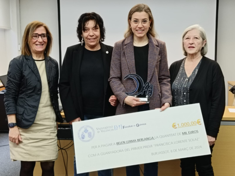 Belén Lerma Berlanga gana el Premio Francisca Lorente Solaz...